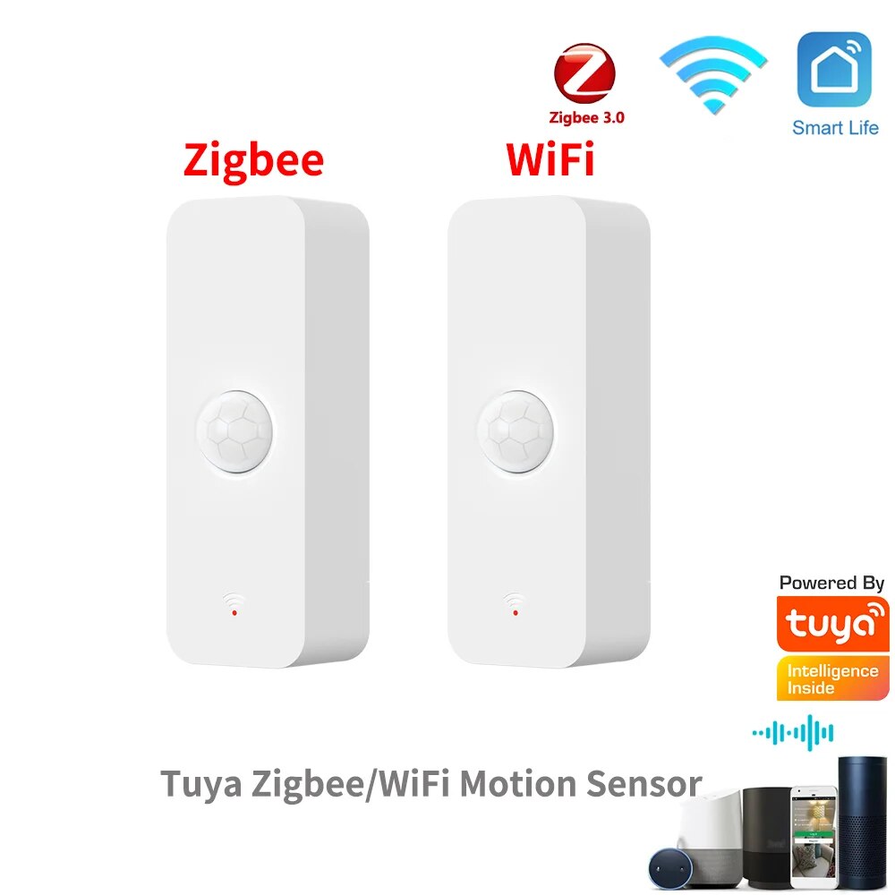 Smart Home Certification - Tuya-Capteur de mouvement PIR Zigbee WiFi,