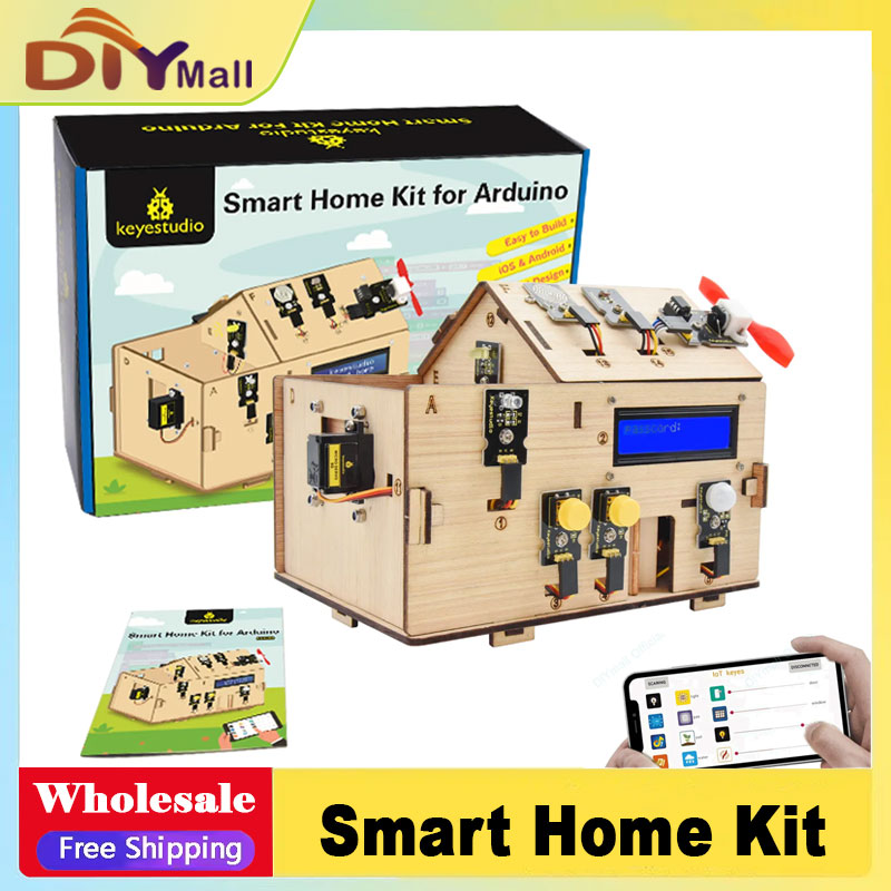 Home Automation Kit - Keyestudio Kit maison IoT intelligent avec