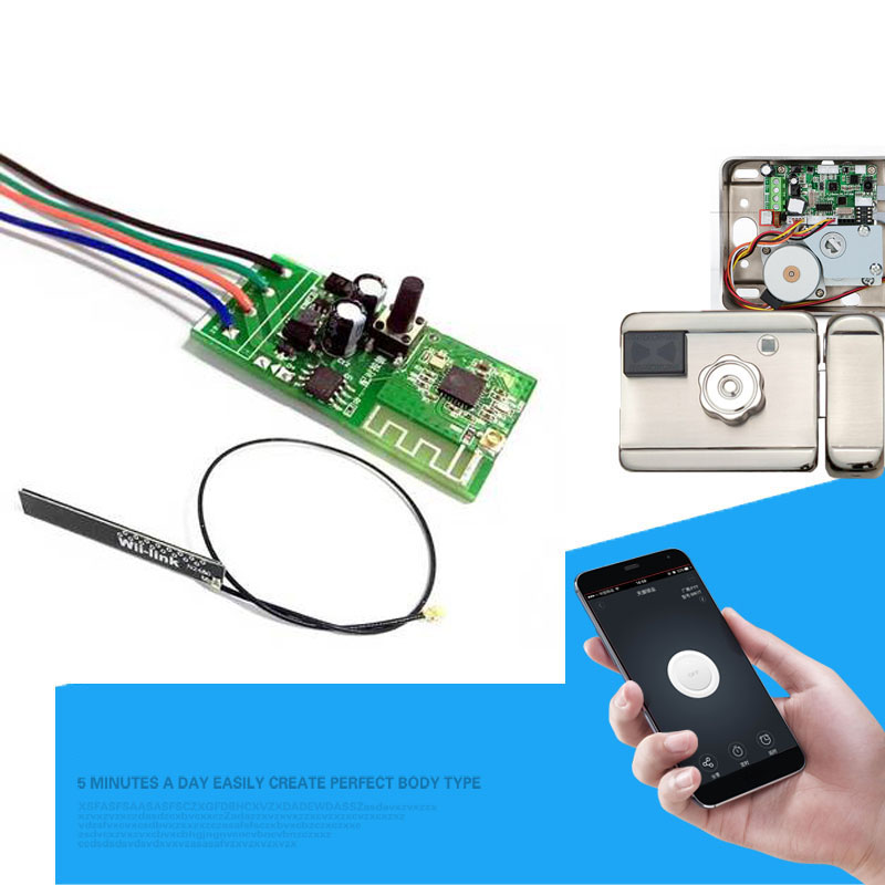 Home Automation Kit - Interrupteur intelligent wi-fi 12V, pour porte,