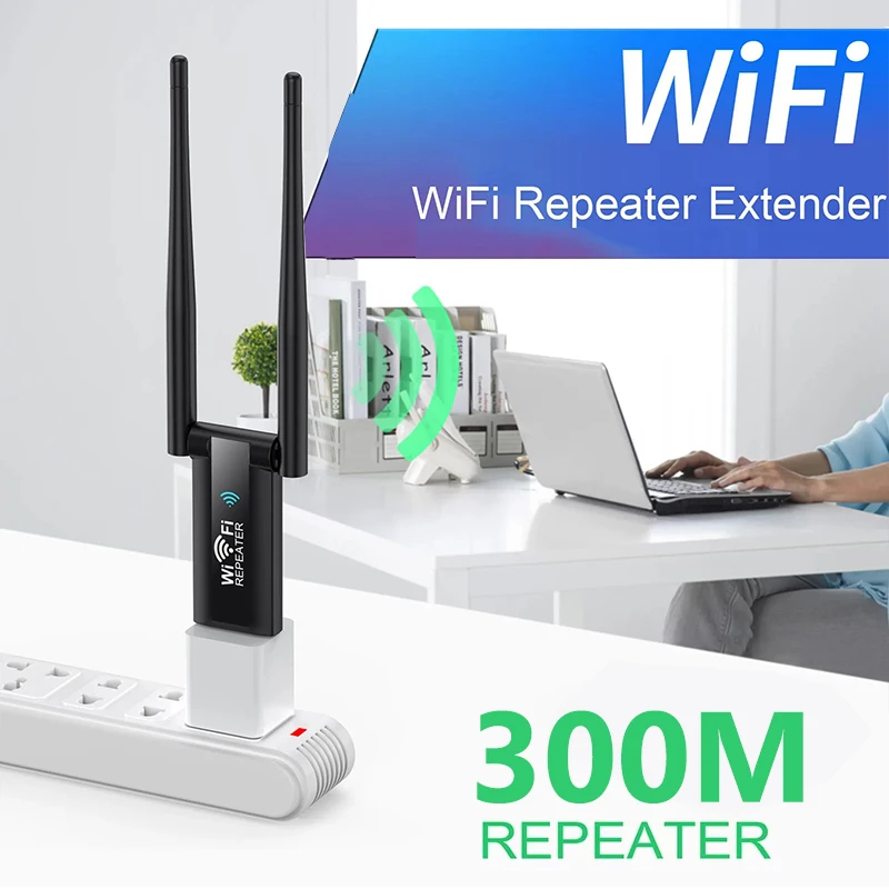 Smart Home Network - KEBIDUMEI Amplificateur de signal WiFi USB
