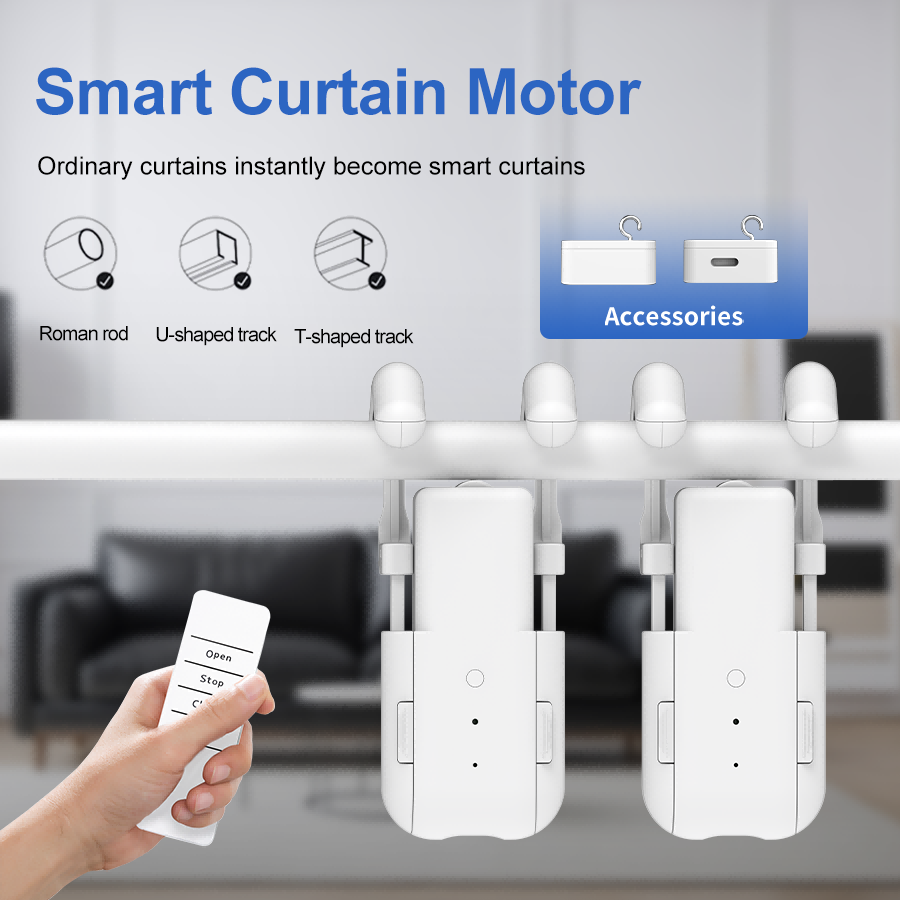 Smart Curtain Robot - Ouvre-rideau intelligent pour la maison, électronique