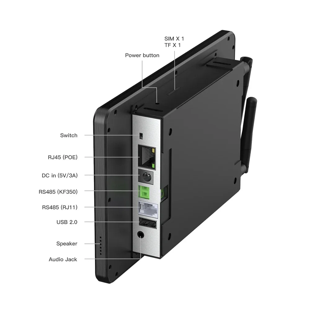 Smart Home Panel - DC en 8 pouces ≥ 5.0