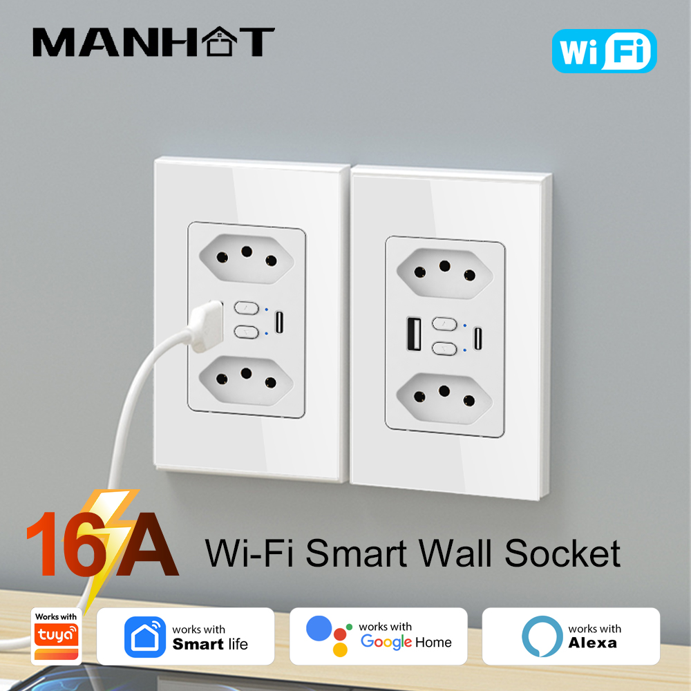 Smart Home Certification - MANHOT – interrupteur de prise intelligent