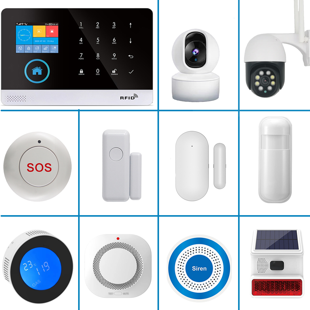 Home Automation Kit - Dispositif d'alarme intelligent PGST, détecteur anti-robot
