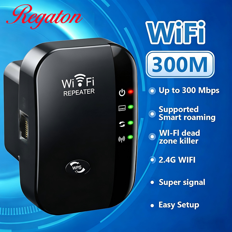 Smart Home Network - Répéteur WiFi sans fil 300M 2,4
