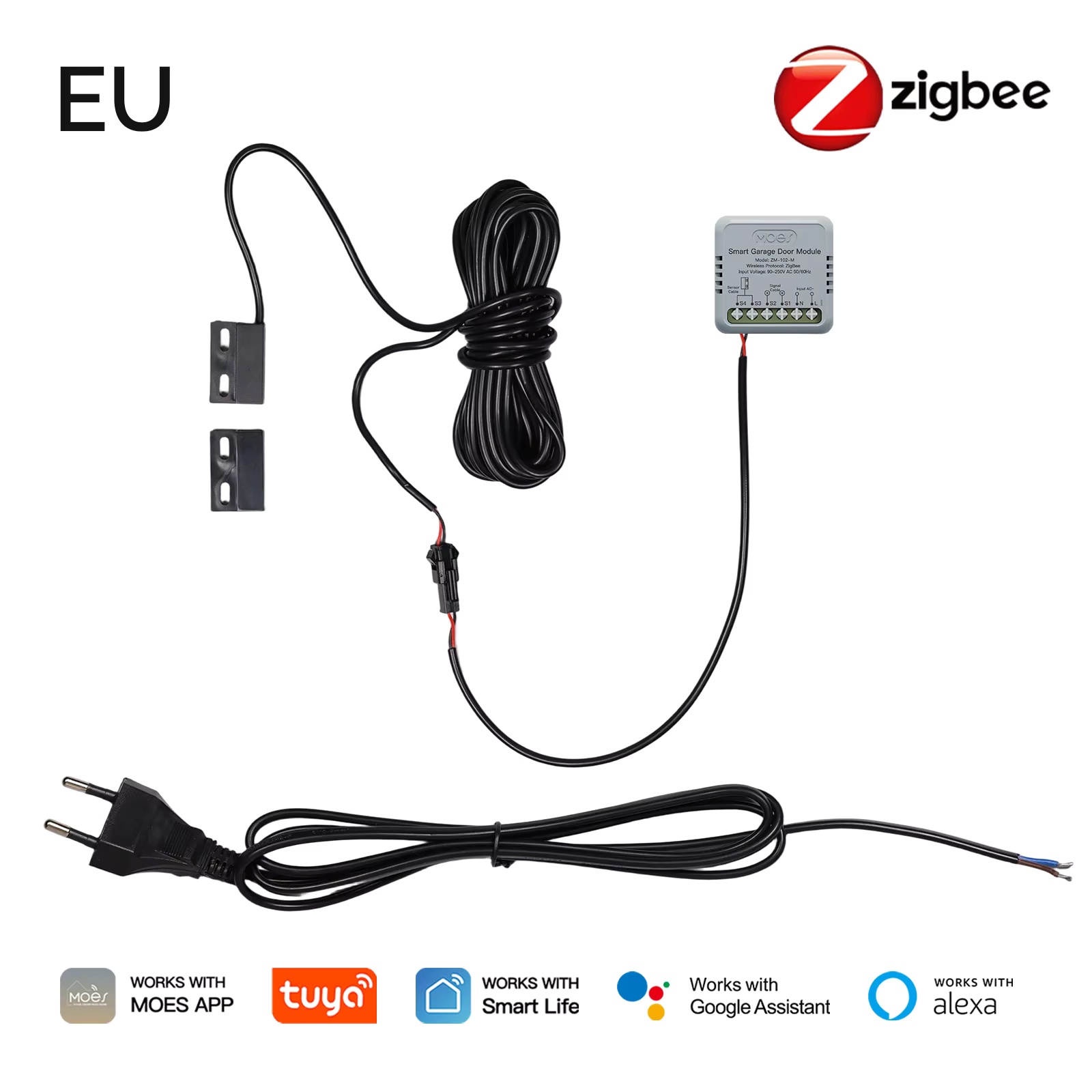 Smart Home Moes - Module de commande de porte de