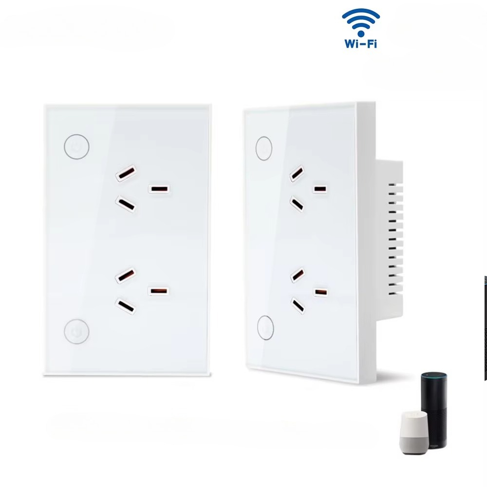 Smart Home Panel - Prise murale intelligente Zigbee Wi-Fi Matter