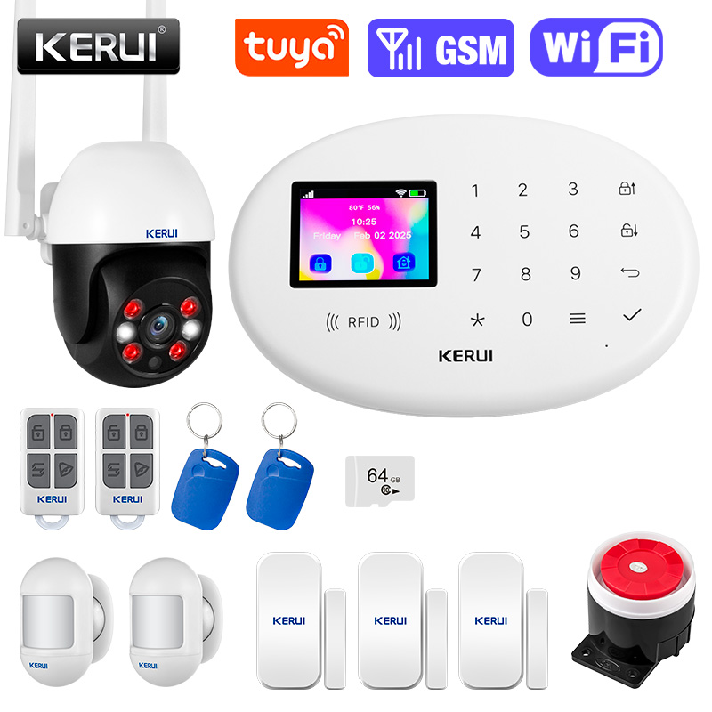 Home Automation Kit - KERUI nouveau système d'alarme W20 WiFi
