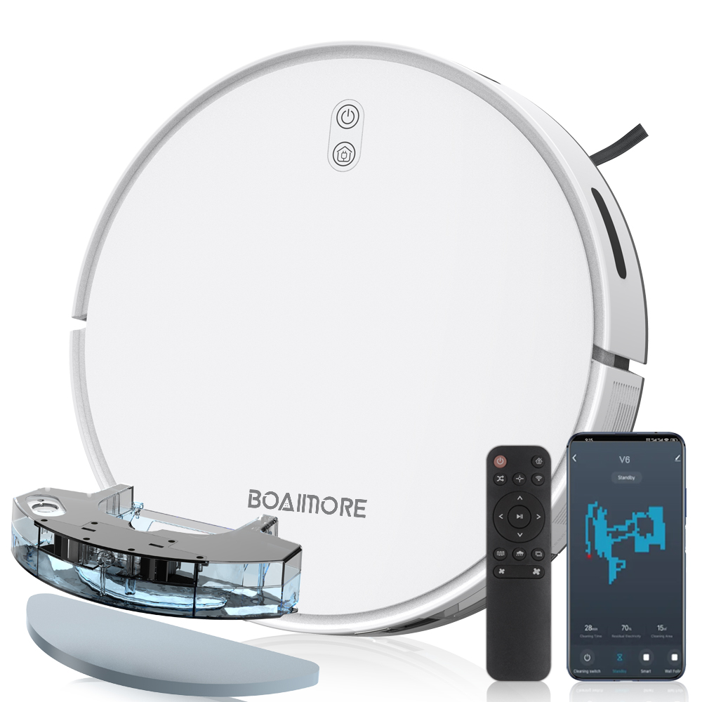 Smart Home Hvac - Robot aspirateur Combo vadrouille avec 6500PA,