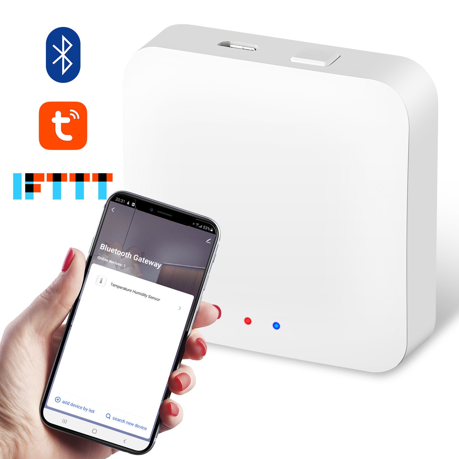Smart Home Wifi Hub - Passerelle multi-mode Tuya ZigBee, hub de