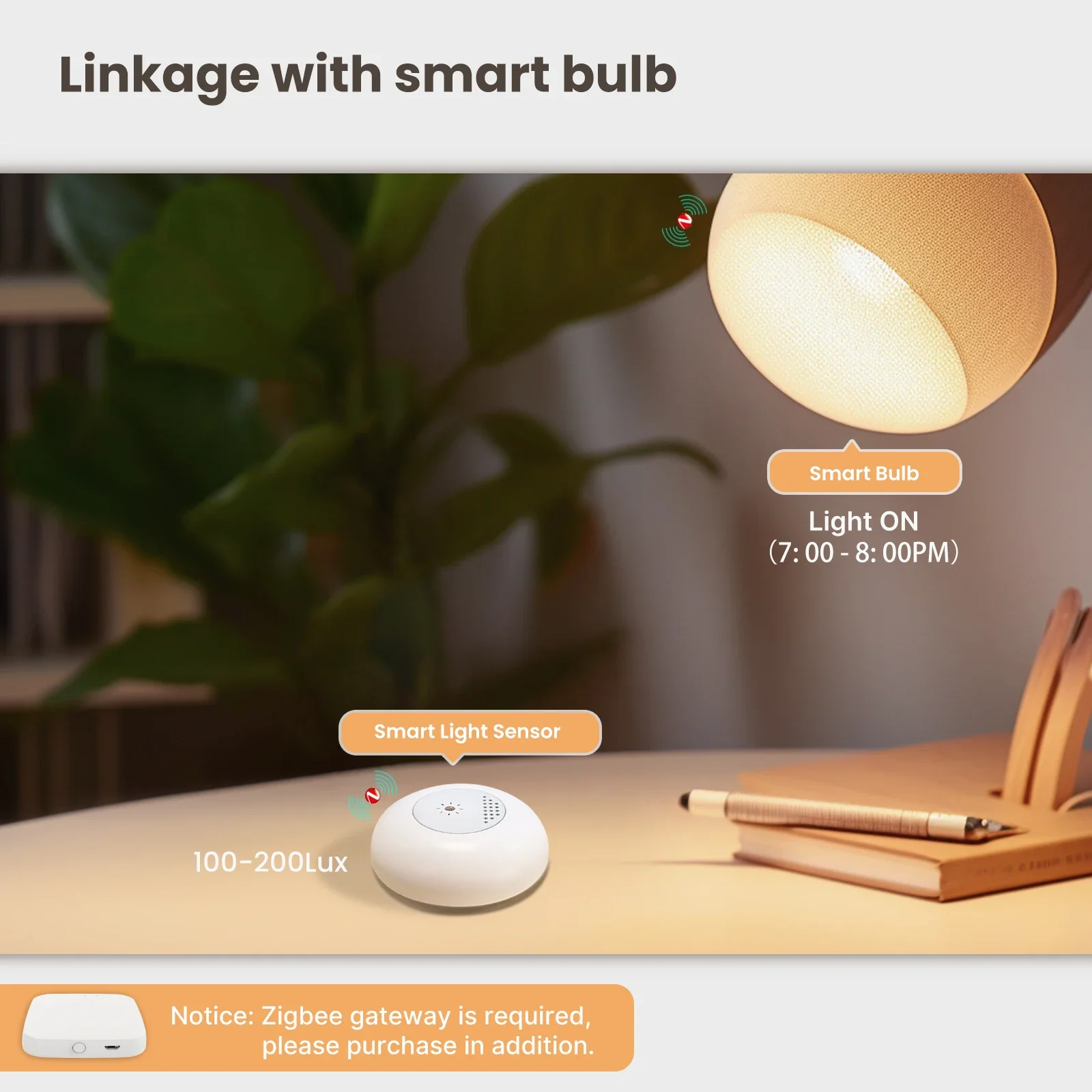 MOES Tuya Zigbee capteur de lu - Smart Home Moes avis et prix