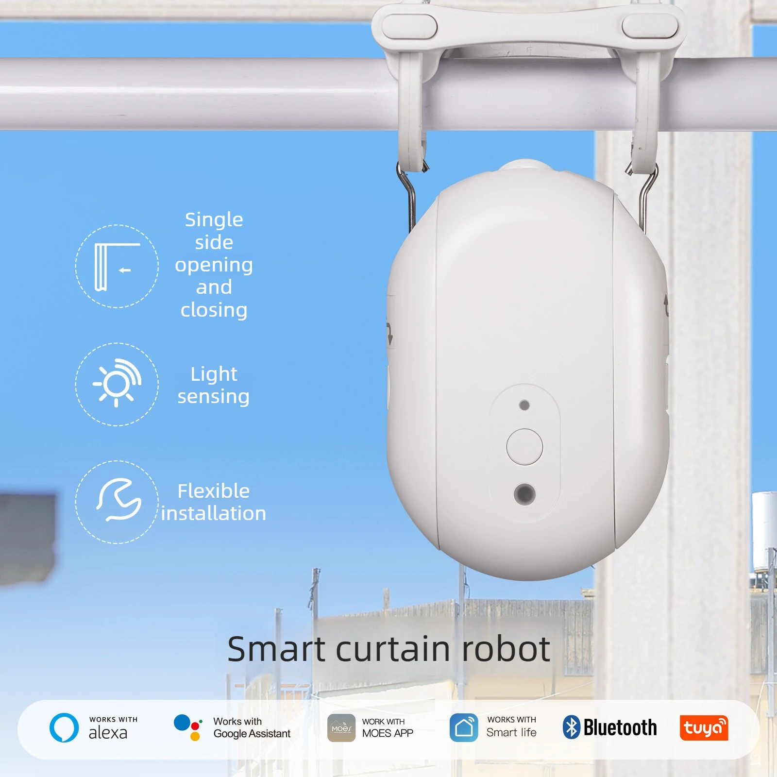 Système de contrôle de rideaux - Smart Curtain Robot avis et prix