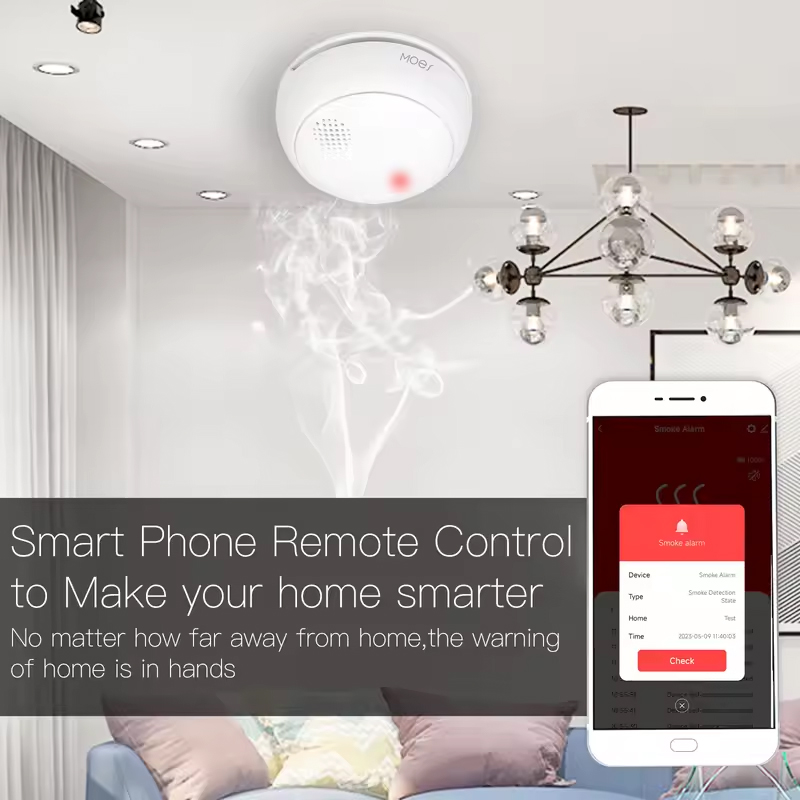 Détecteur de fumée intelligent - Smart Home Moes avis et prix