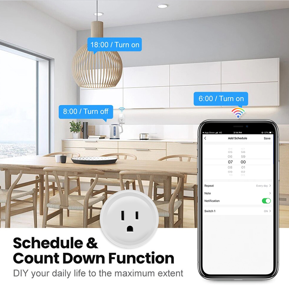 Prise WiFi intelligente Tuya 1 - Smart Home Japan avis et prix