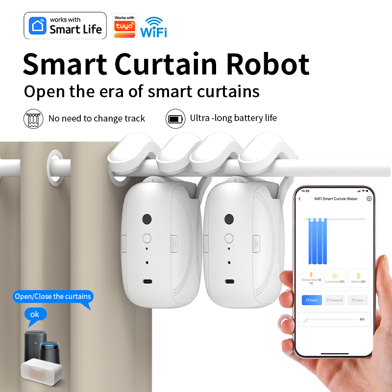 Robot rideau intelligent Wi-Fi - Smart Curtain Robot avis et prix