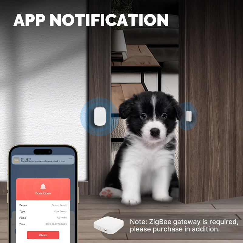 Détecteur de porte/fenêtre int - Smart Home Moes avis et prix