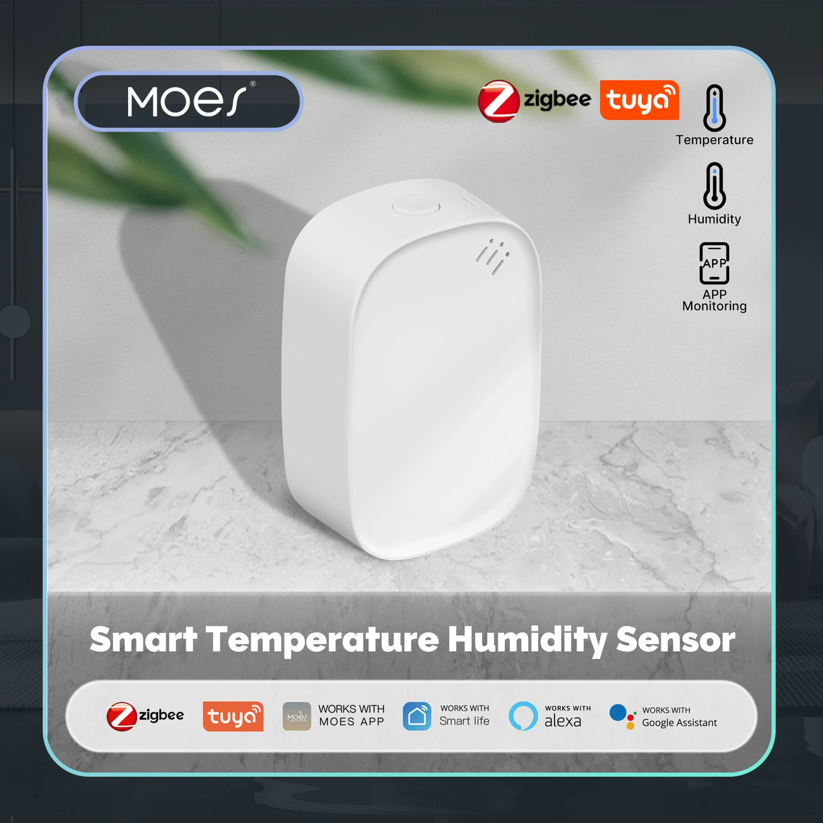 MOES Tuya Zigbee capteur intel - Smart Home Moes avis et prix