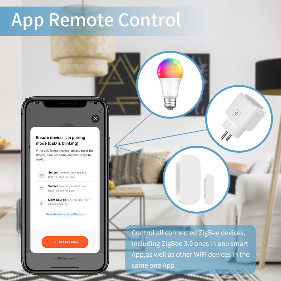 Tuya – passerelle multimode in - Smart Home Wifi Hub avis et prix