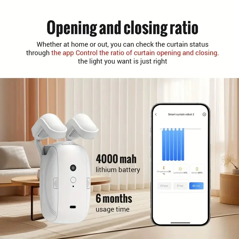 Robot de rideau intelligent Bl - Smart Curtain Robot avis et prix