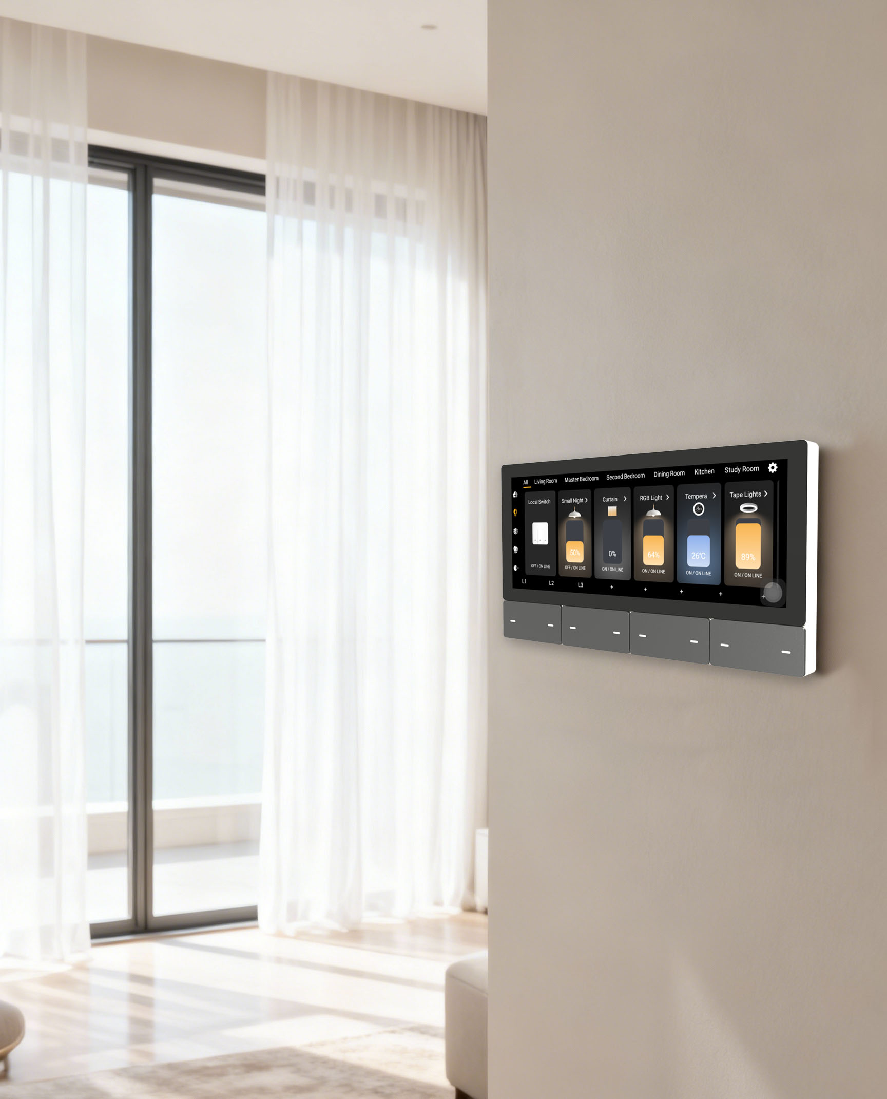 F5 Tuya UK Lecteur de musique  - Smart Home Panel avis et prix