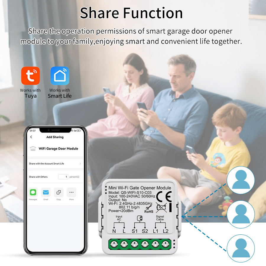 Module de commande d'ouvre-por - Smart Home Certification avis et prix