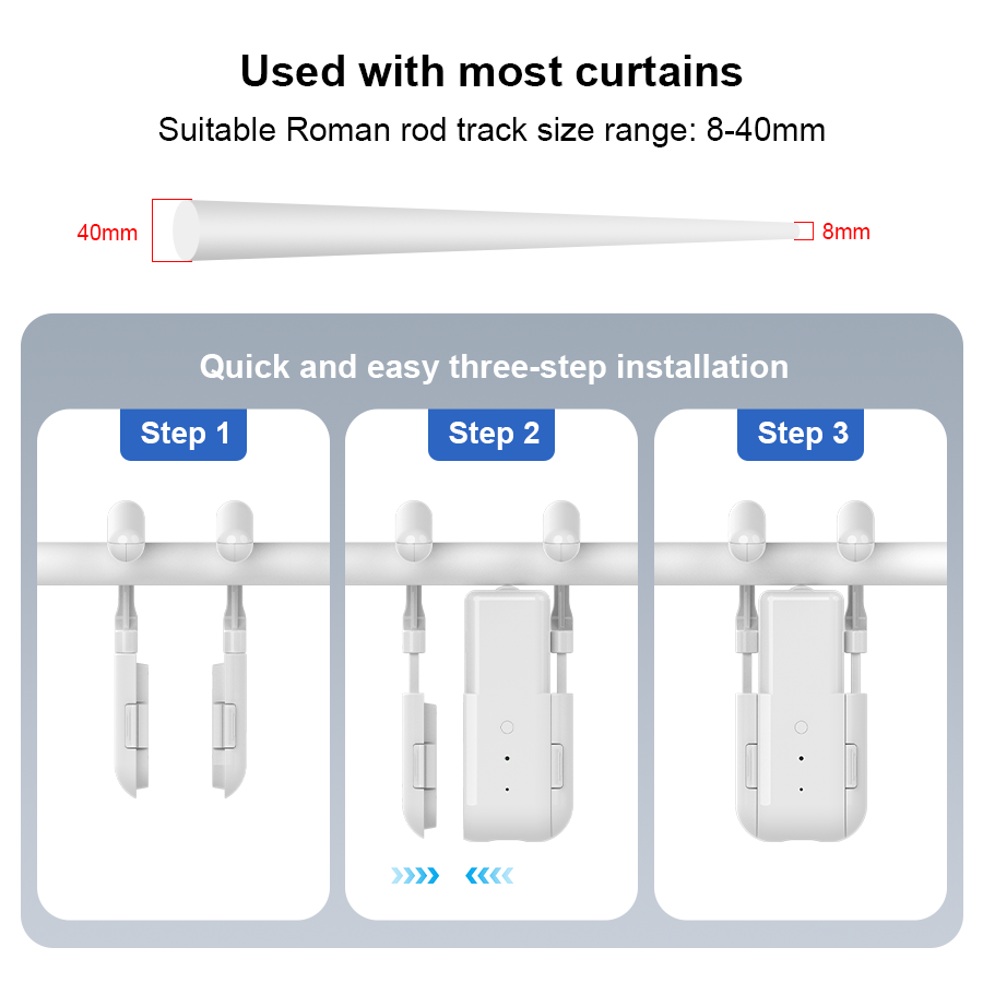 Ouvre-rideau intelligent pour  - Smart Curtain Robot avis et prix