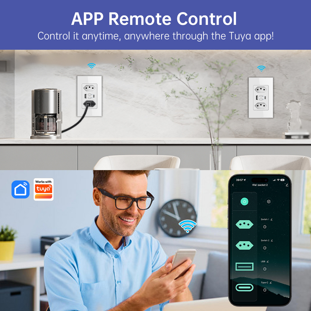 MANHOT – interrupteur de prise - Smart Home Certification avis et prix
