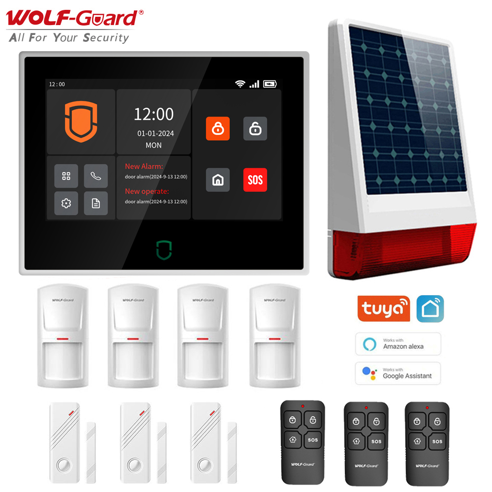 Wolf-Guard 7 pouces écran tact - Home Automation Kit avis et prix
