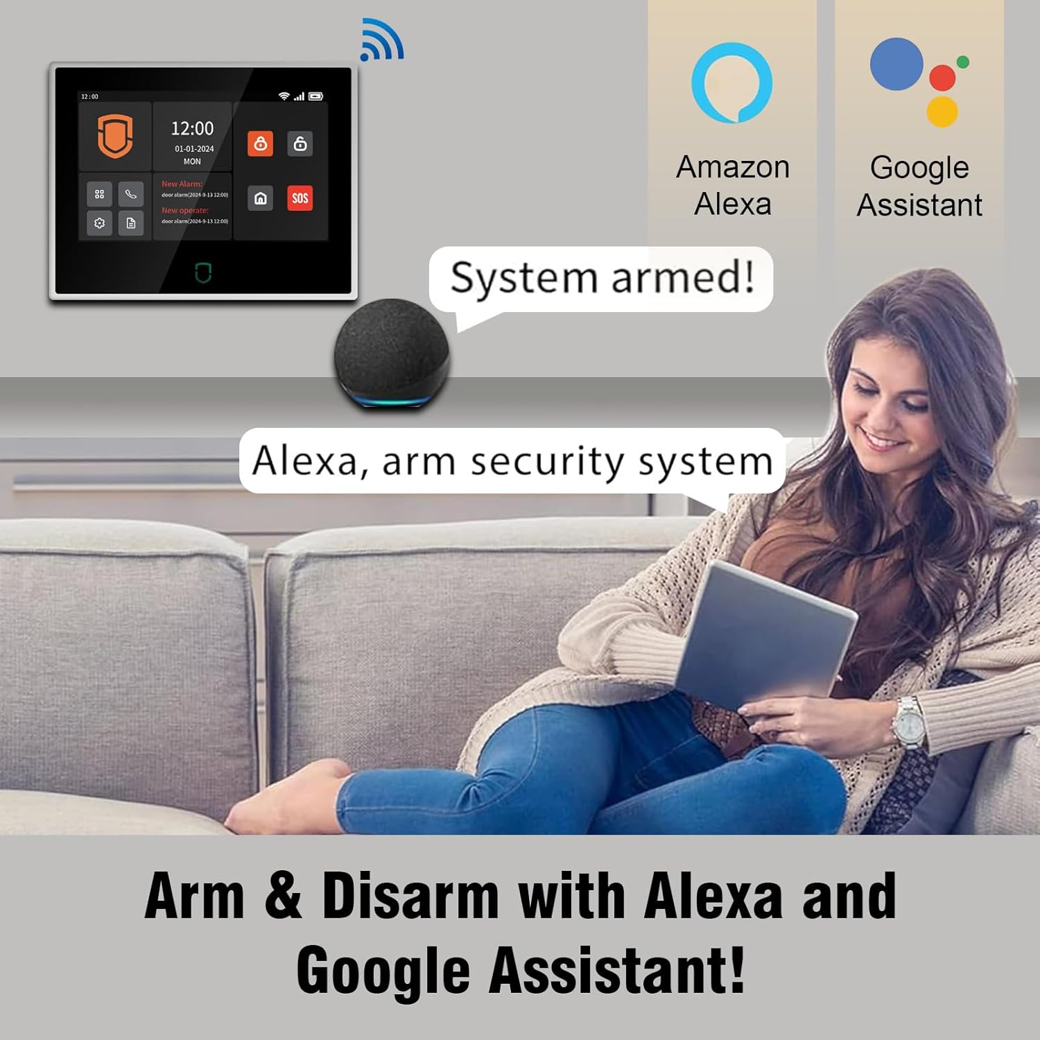 Wolf-Guard 7 pouces écran tact - Home Automation Kit avis et prix