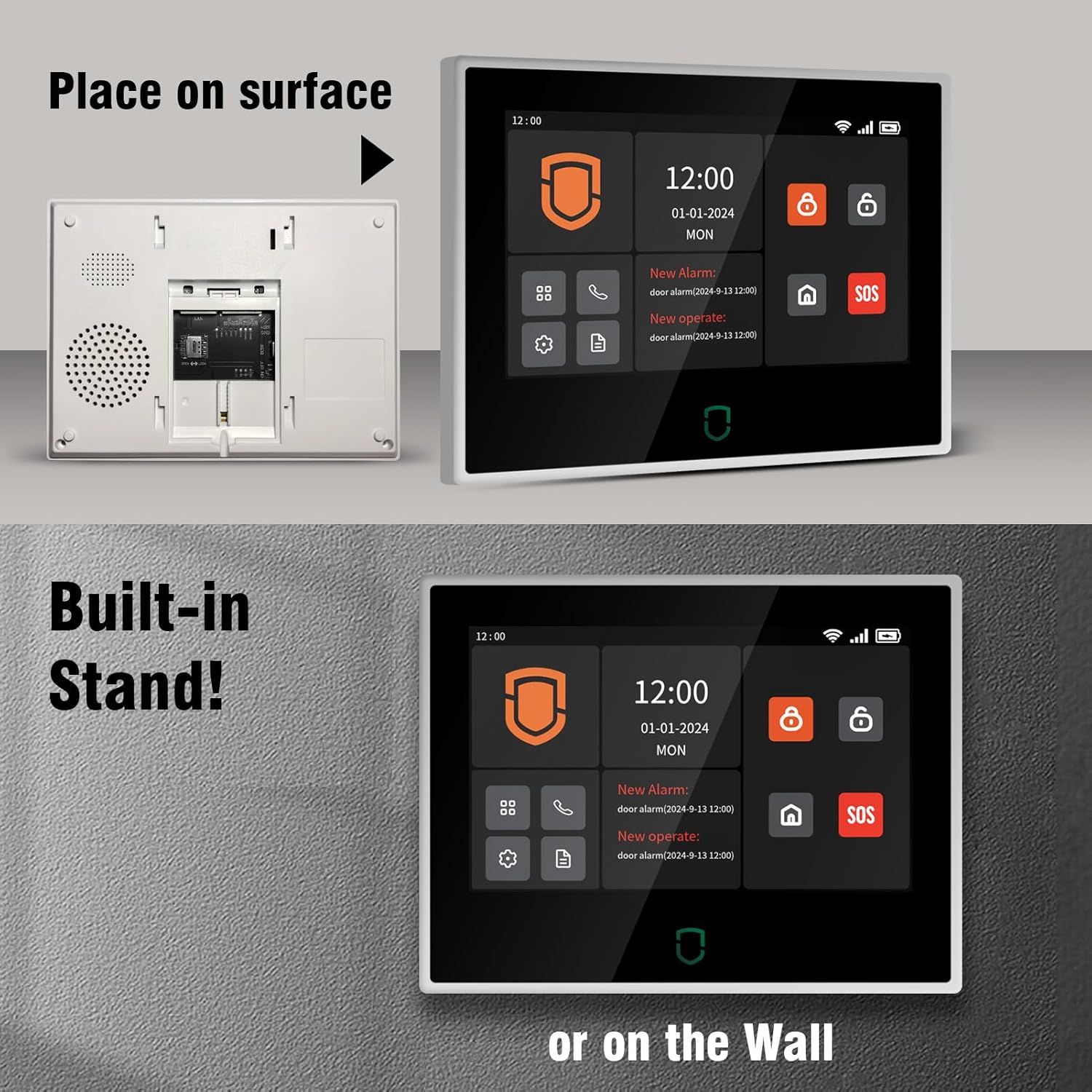 Wolf-Guard 7 pouces écran tact - Home Automation Kit avis et prix