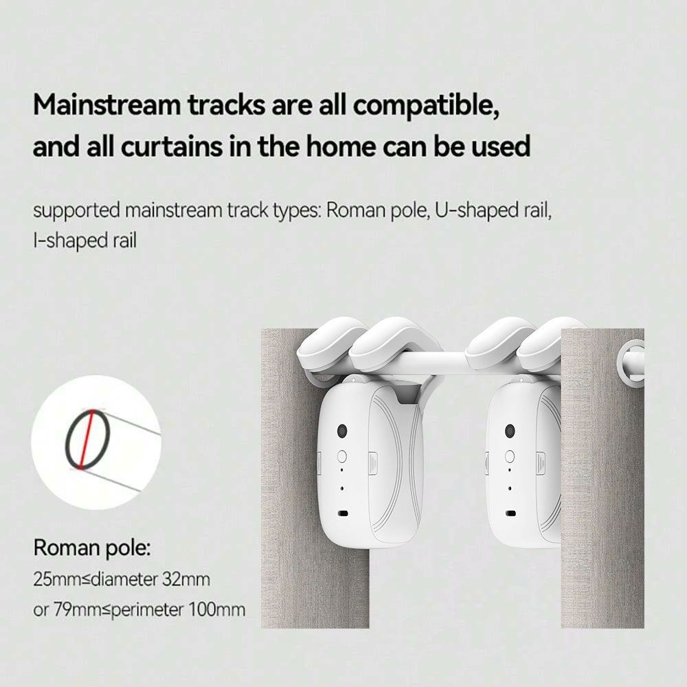 Ouvre-rideau automatique Zigbe - Smart Curtain Robot avis et prix