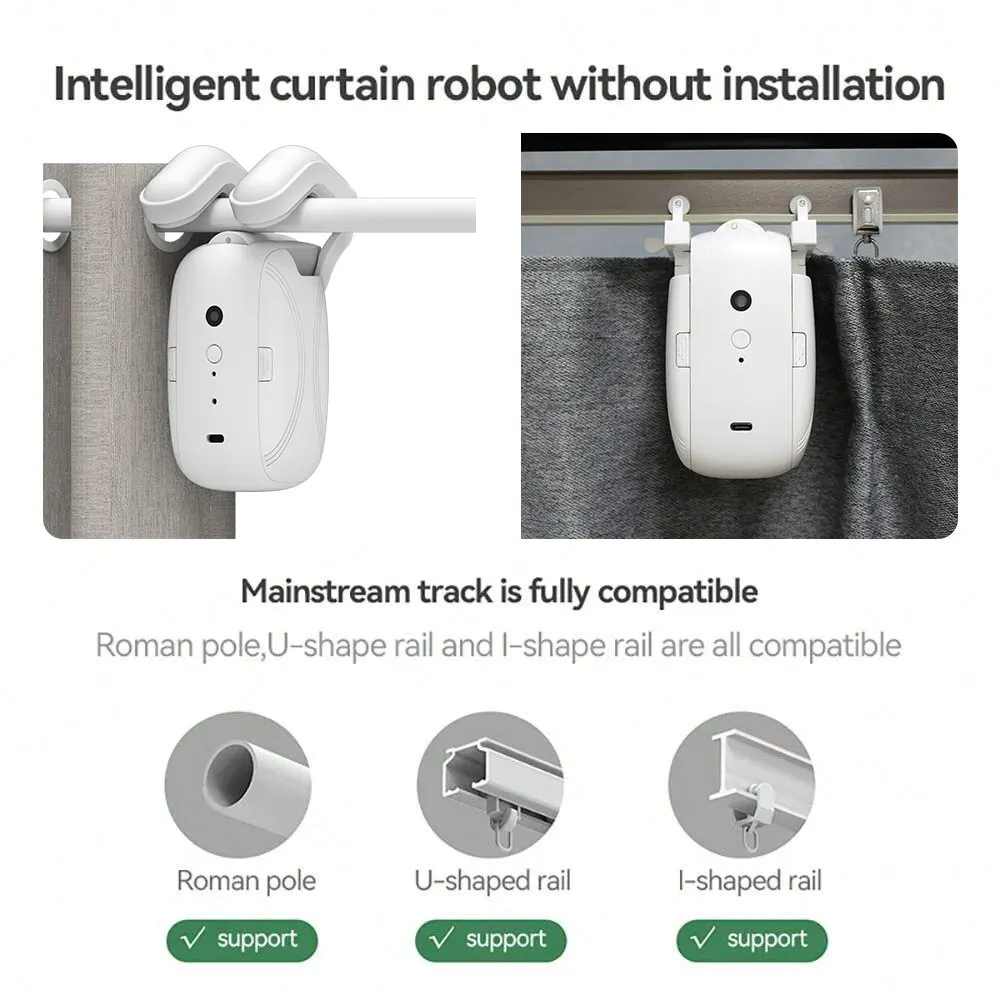 Ouvre-rideau électronique inte - Smart Curtain Robot avis et prix