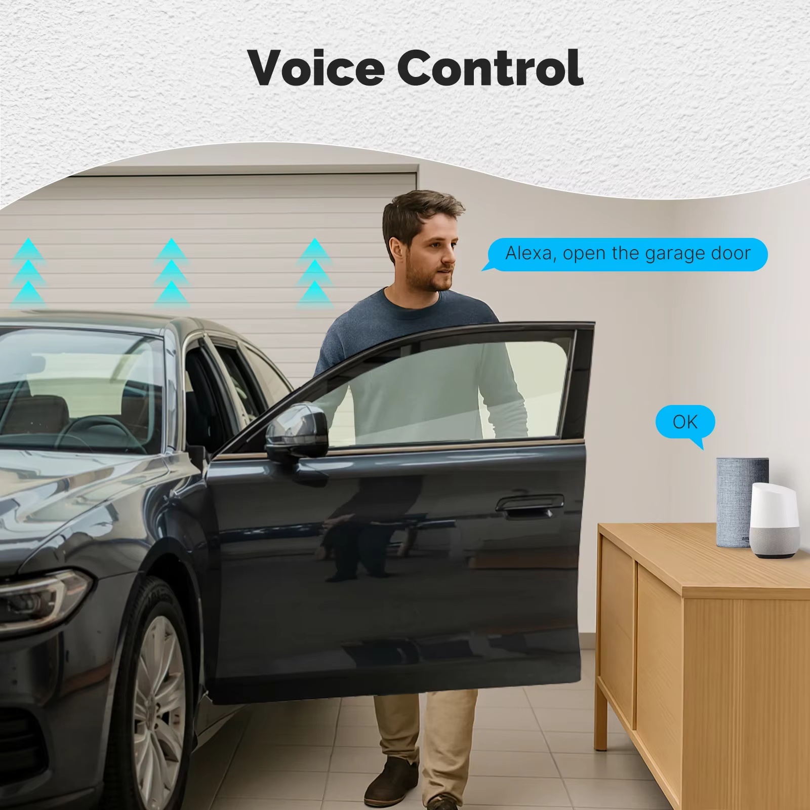 Module de commande de porte de - Smart Home Moes avis et prix