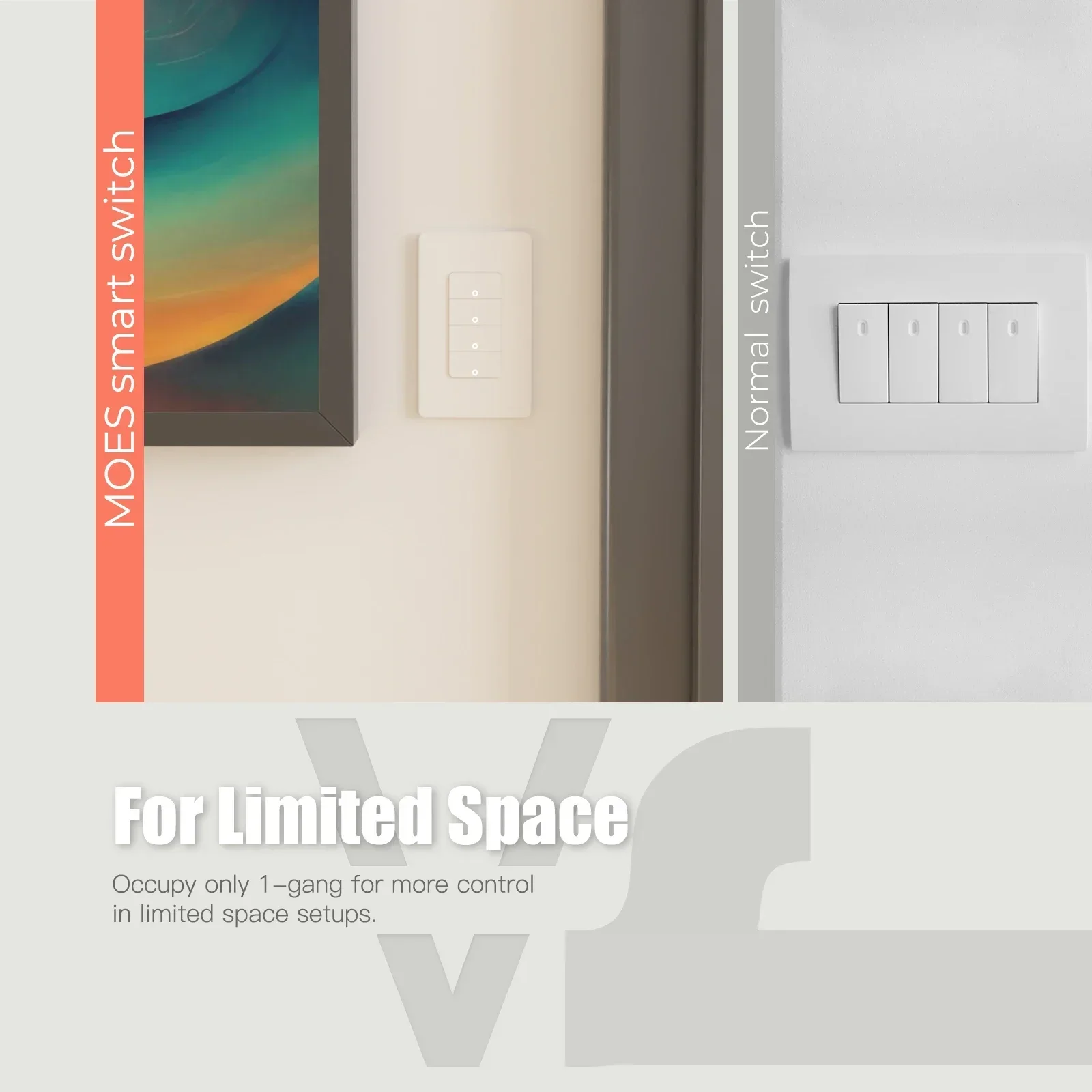 MOES Tuya ZigBee US interrupte - Smart Home Moes avis et prix