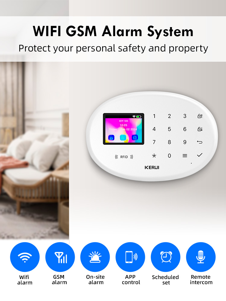 KERUI nouveau système d'alarme - Home Automation Kit avis et prix