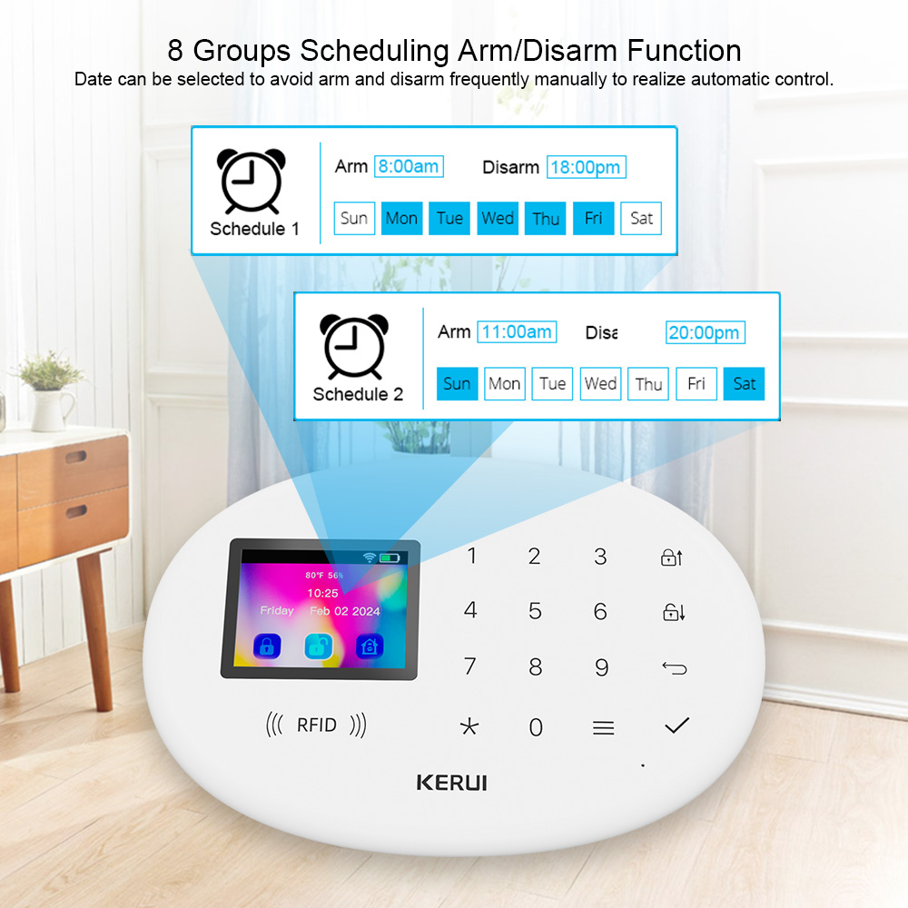 KERUI nouveau système d'alarme - Home Automation Kit avis et prix