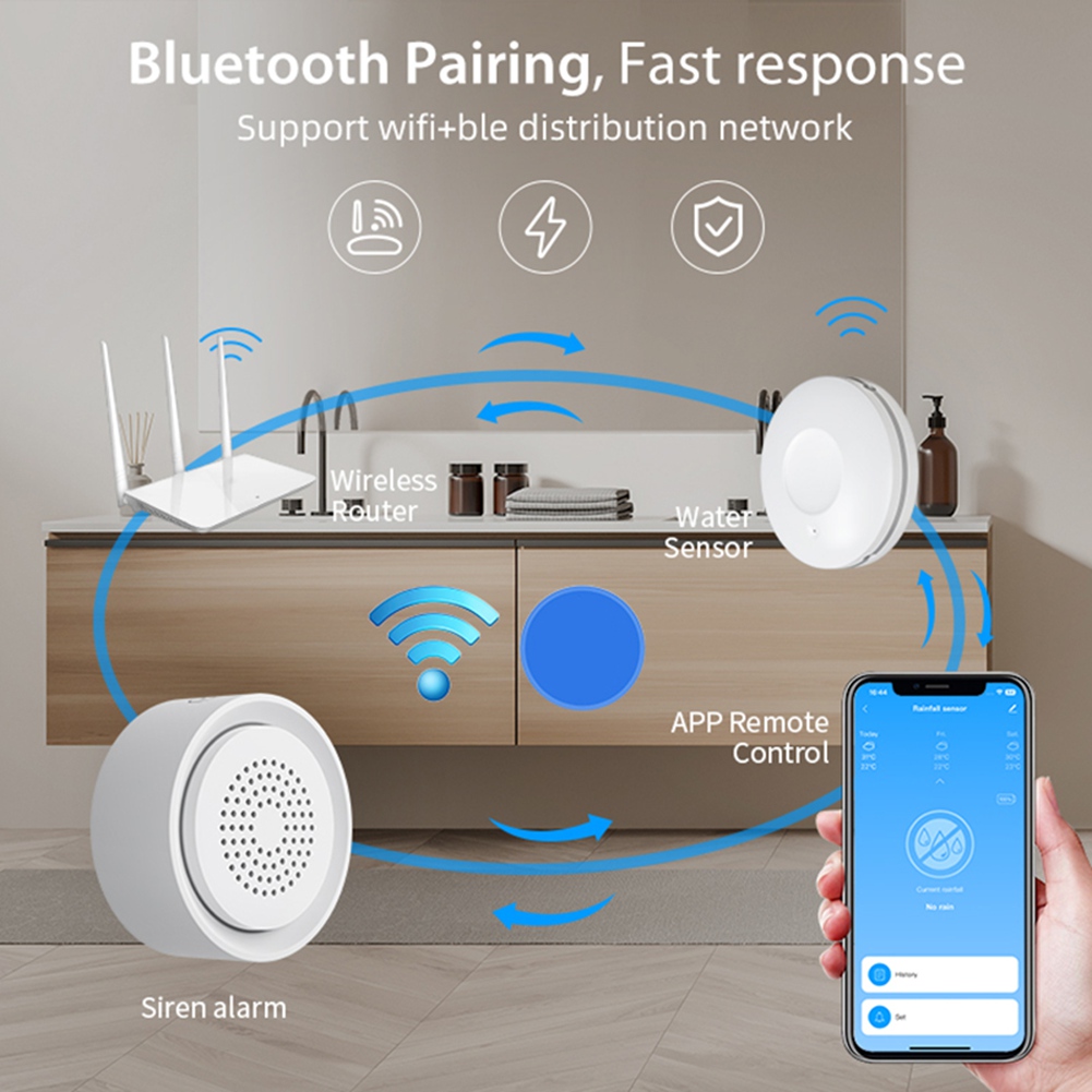 Détecteur de fuite d'eau BTLIF - Home Automation Kit avis et prix