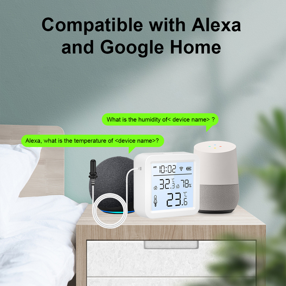 Capteur d'humidité et de tempé - Smart Home Certification avis et prix