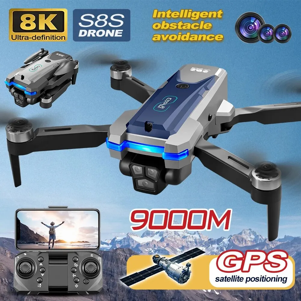 Drone GPS S8S 5G Wifi 8K HD po - Smart Home Camera avis et prix