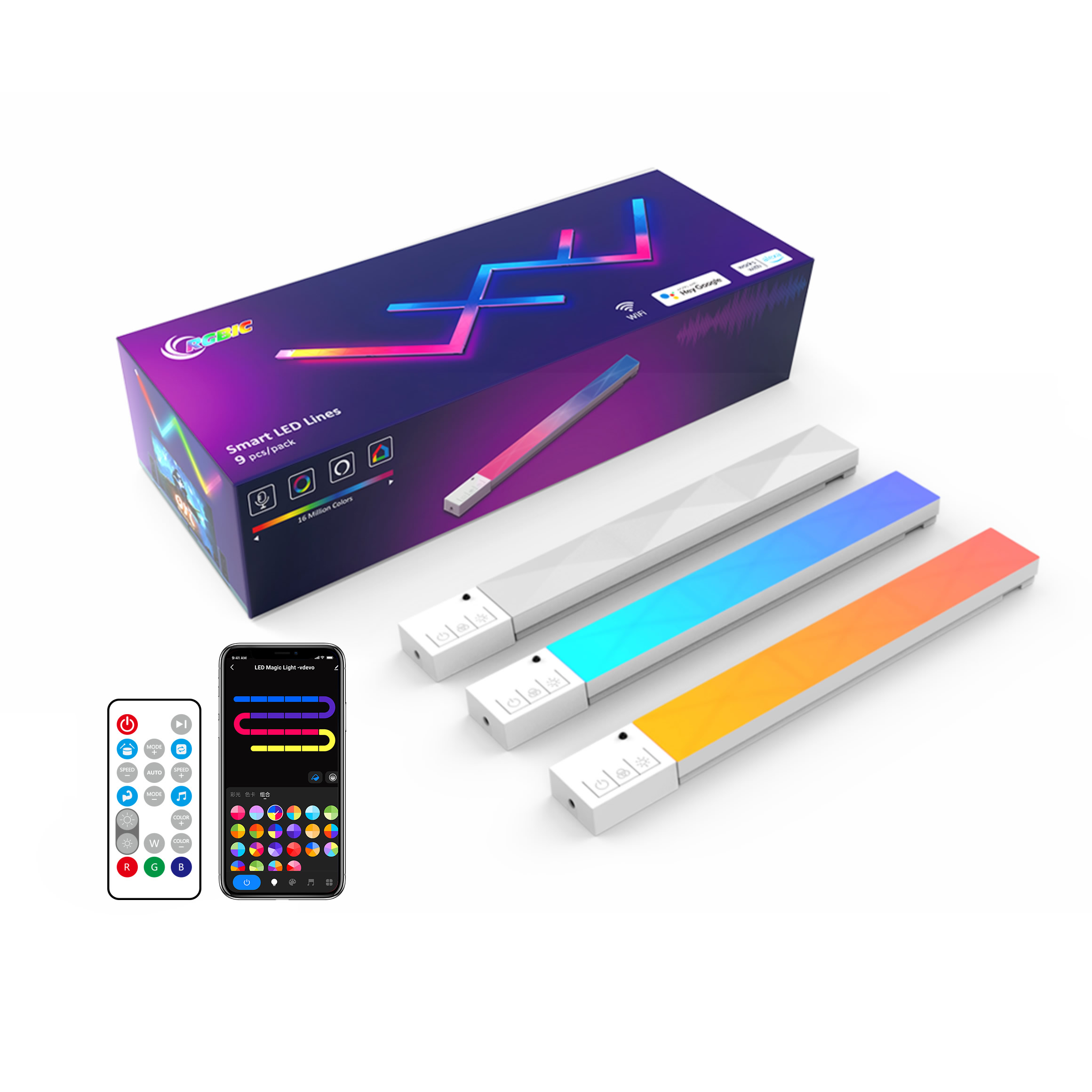 Bande LED musicale WiFi à épis - Smart Home Panel avis et prix